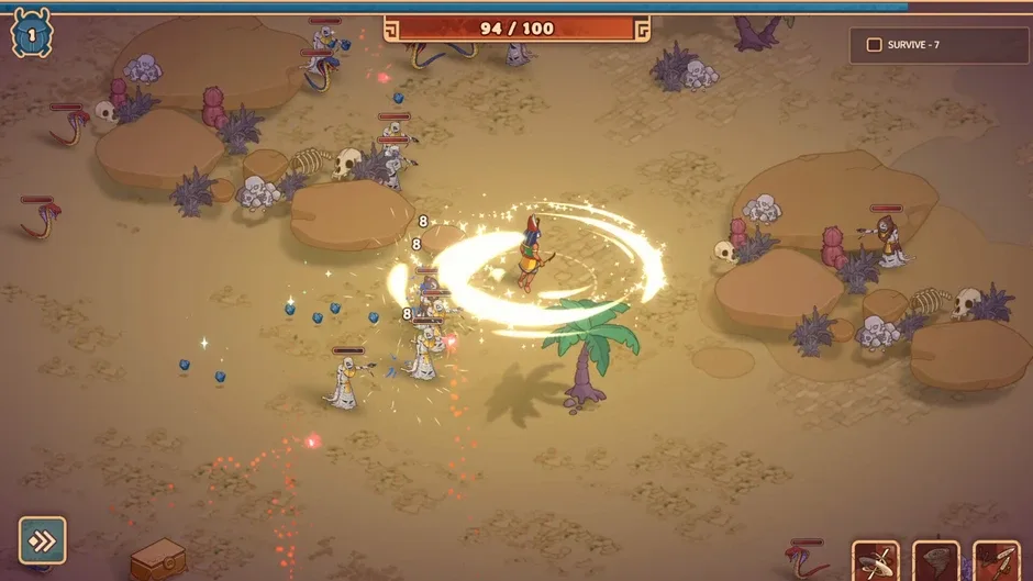 Кадър от Horus: Desert Survivor