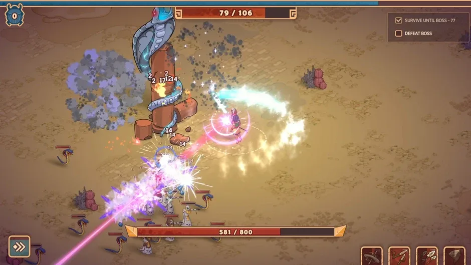 Кадър от Horus: Desert Survivor