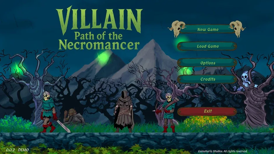 Кадър от Villain: Path of the Necromancer