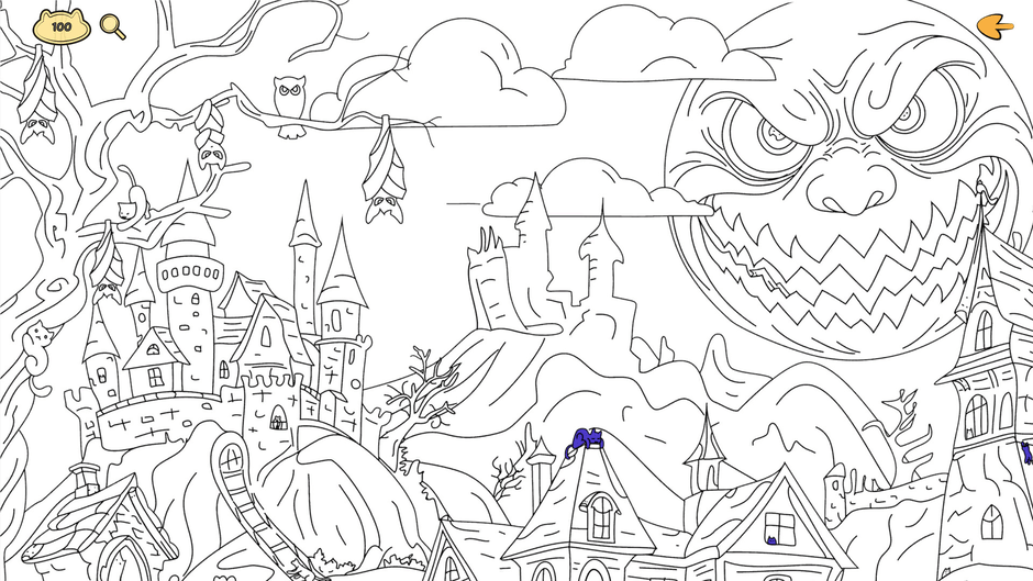 Halloween Filled With Cats Screenshot