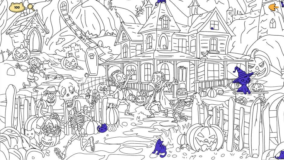 Halloween Filled With Cats screenshot 4