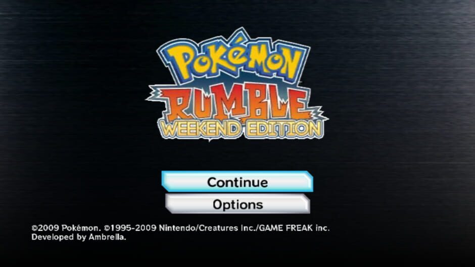 สกรีนช็อตจาก Pokémon Rumble: Weekend Edition (รูปที่ 4)