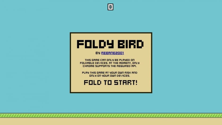 Foldy Bird screenshot 1