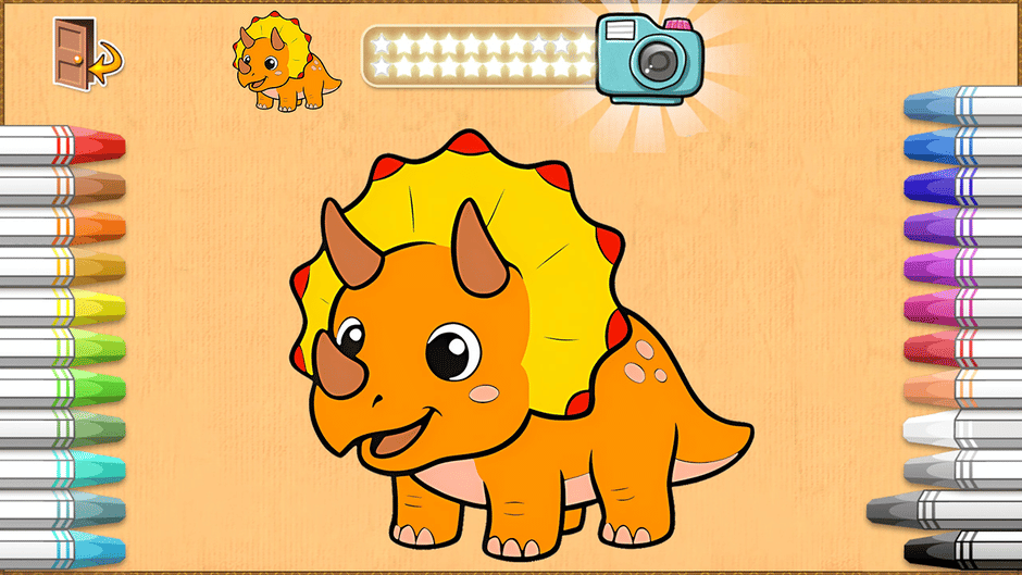 Crayon Little Dino Screenshot