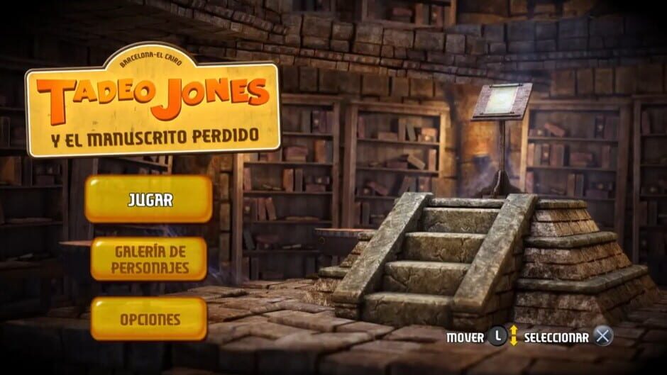 สกรีนช็อตจาก Tadeo Jones y el Manuscrito Perdido (รูปที่ 6)