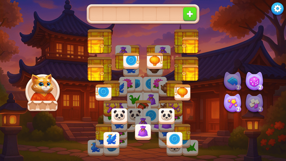 Catjong 3: Purrl of the East Screenshot