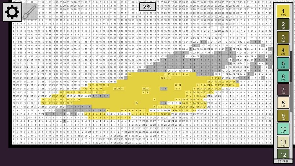 สกรีนช็อตจาก Painting Pixels (รูปที่ 2)