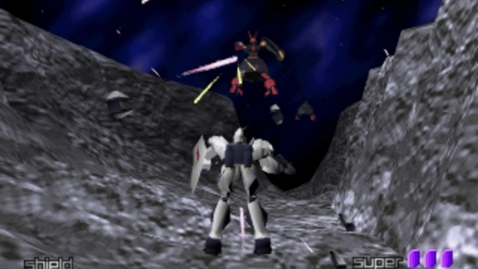 Super Robot Shooting Screenshot