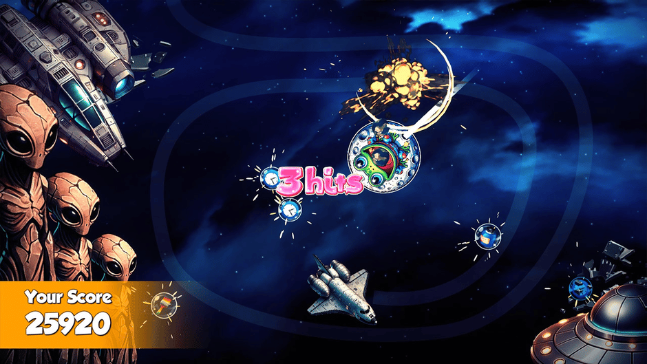 Zumba: Galactic Marble Blast Screenshot