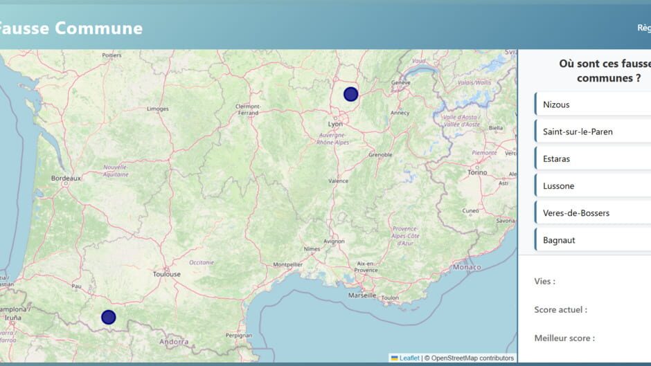 Fausse Commune screenshot