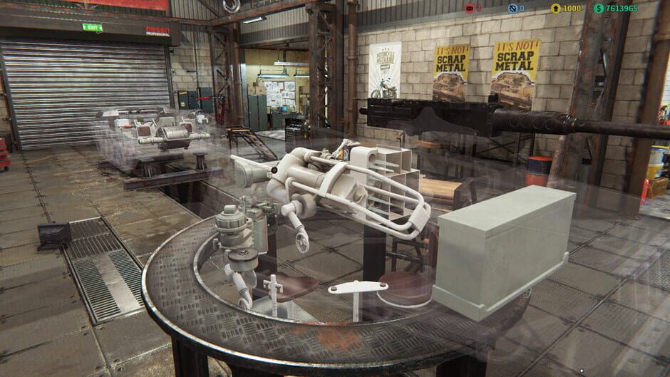 Tank Mechanic Simulator: First Supply DLC Screenshot