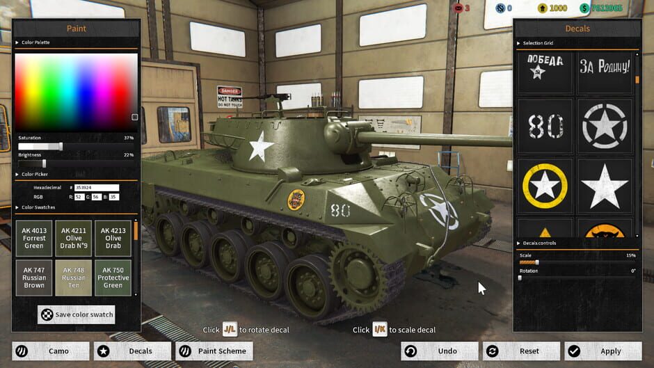 Tank Mechanic Simulator: First Supply DLC Screenshot
