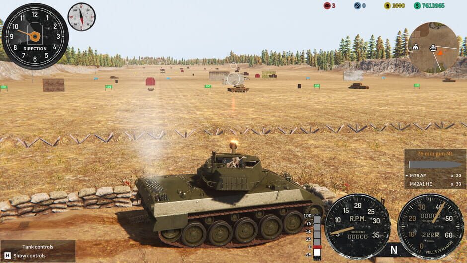 Tank Mechanic Simulator: First Supply DLC Screenshot