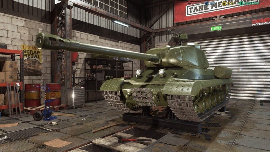 Tank Mechanic Simulator: First Supply DLC Screenshot