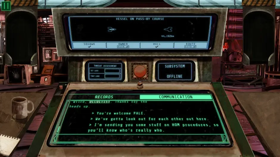 Кадър от Contact Protocol