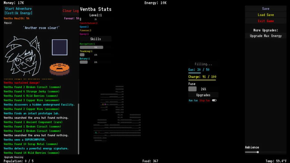 Veiled Vents screenshot