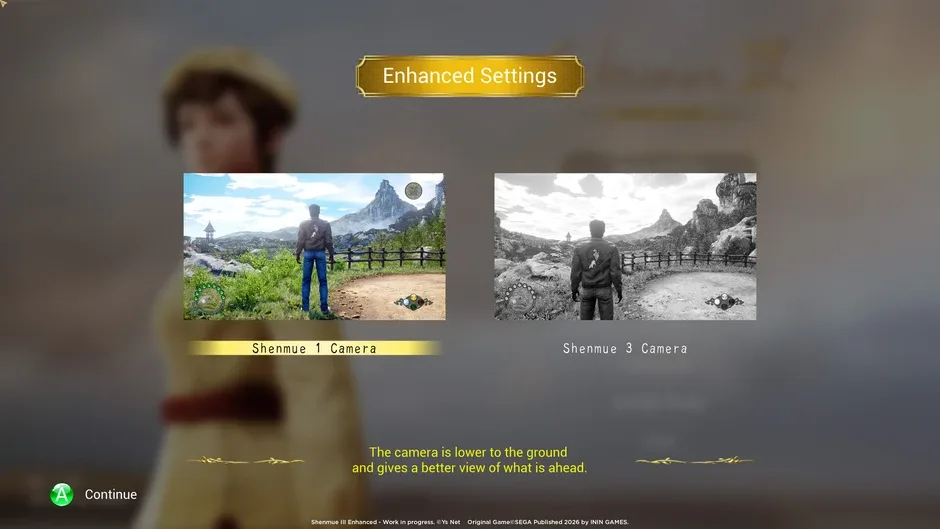 Кадър от Shenmue III Enhanced
