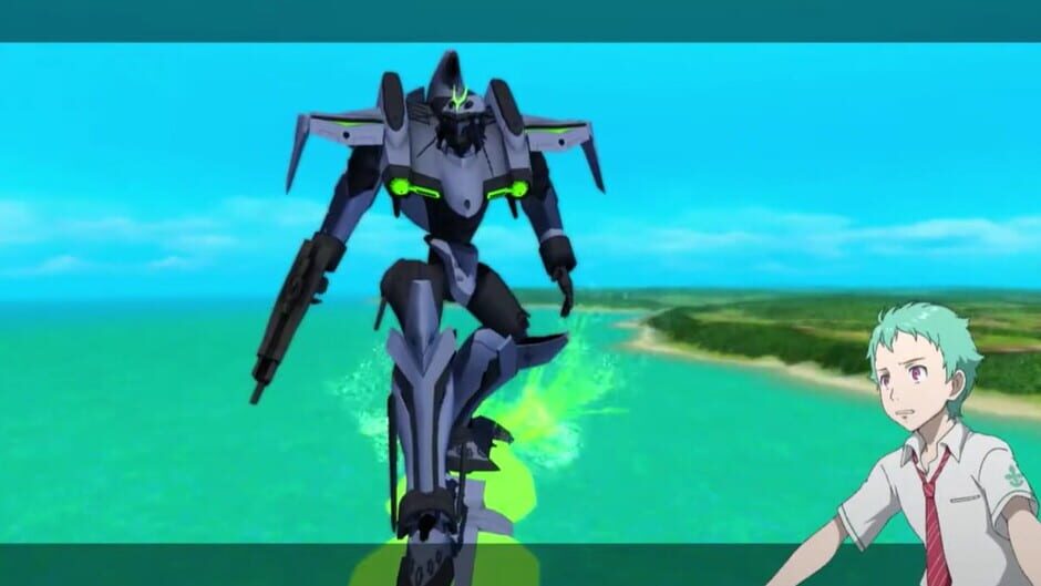 สกรีนช็อตจาก Eureka Seven: AO Attack the Legend (รูปที่ 3)