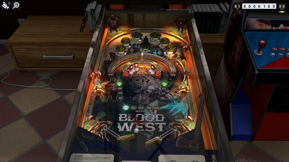 สกรีนช็อตจาก Zaccaria Pinball: Blood West Table Pack (รูปที่ 4)