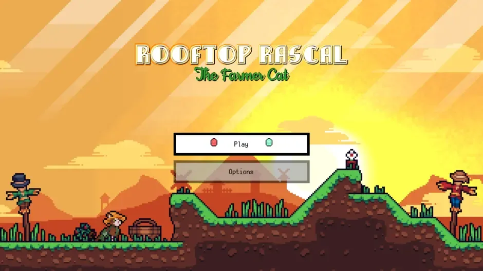 Rooftop Rascal: The Farmer Cat screenshot
