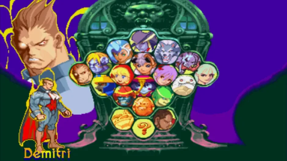 Darkstalkers Chronicle: The Chaos Tower, captura de tela 5