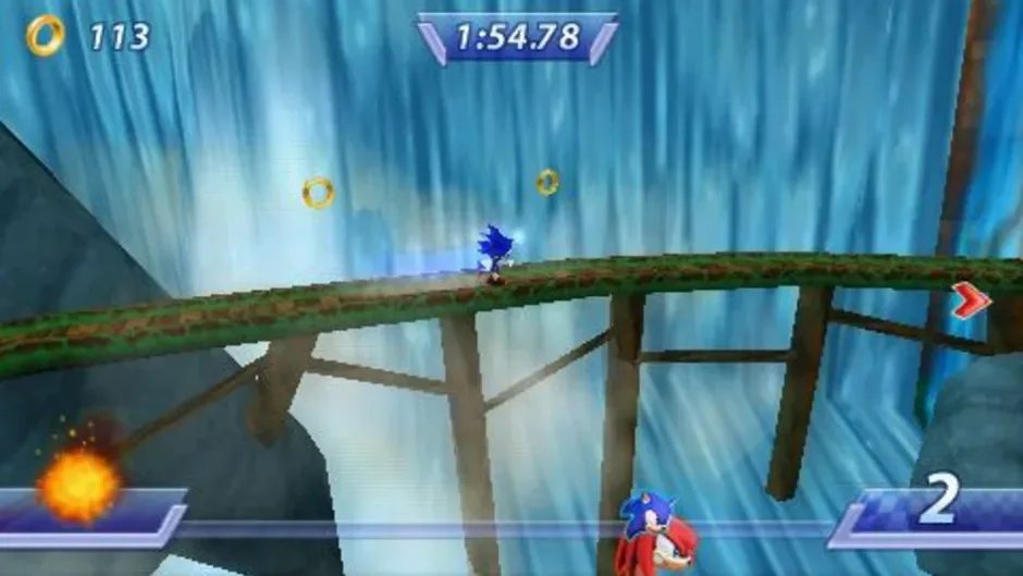 Sonic Rivals, captura de tela 3