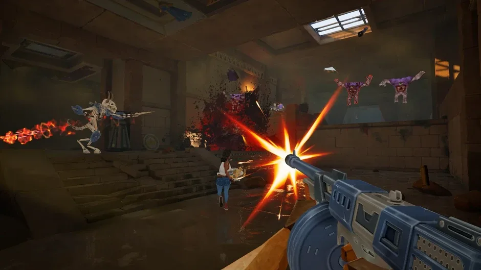 Кадър от Serious Sam: Shatterverse
