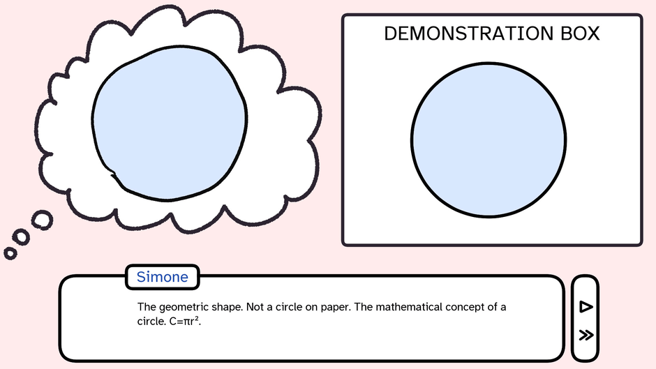 I Want To Be A Circle When I Grow Up. Screenshot