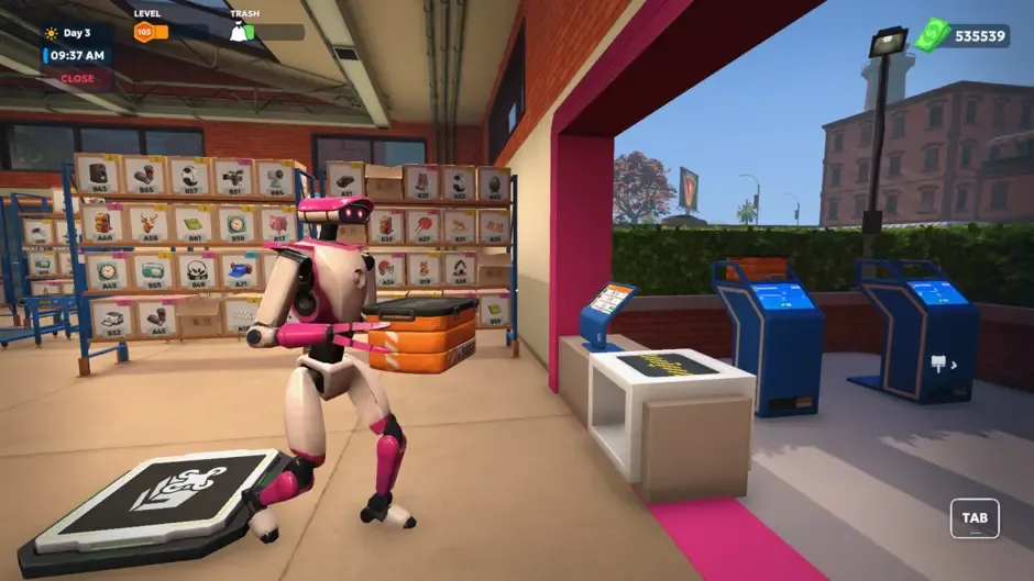 Screenshot de Shipping Store Simulator 2037