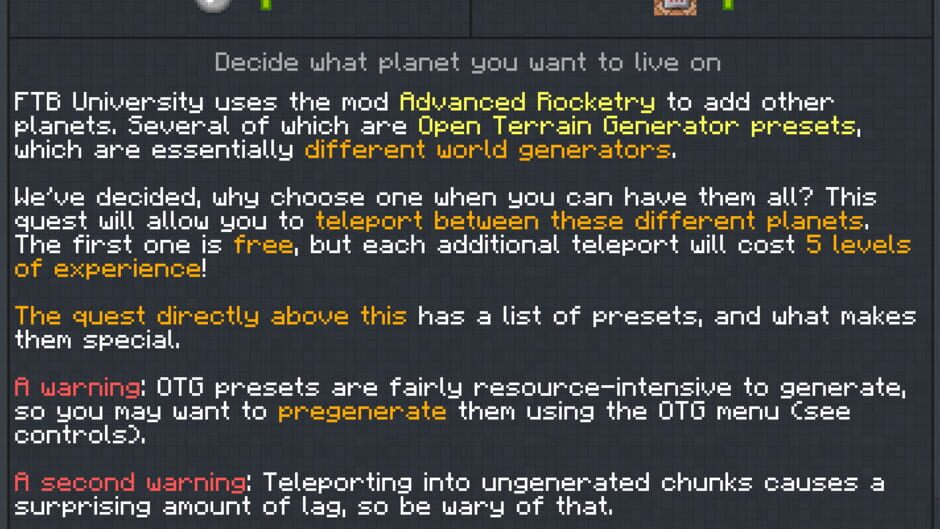 FTB University 1.12 screenshot