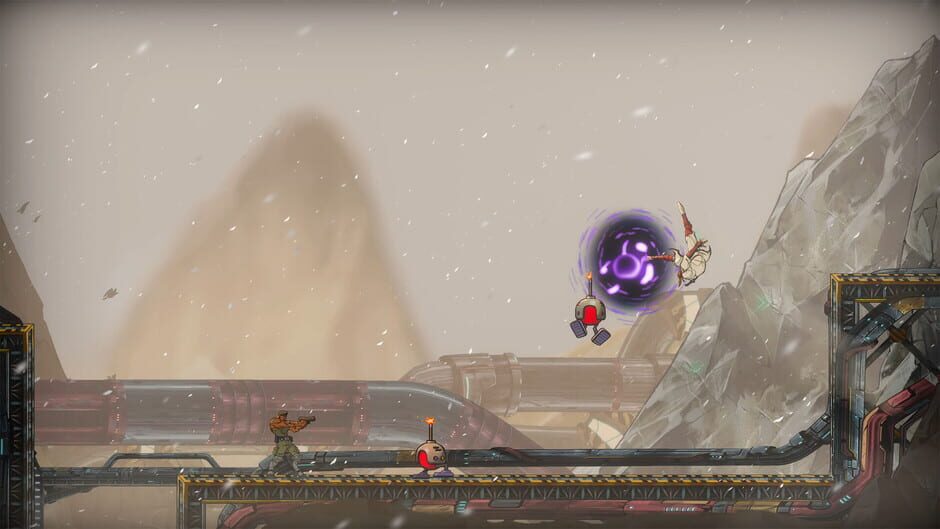 Shinobi: Art of Vengeance - Sega Villains Stage Screenshot