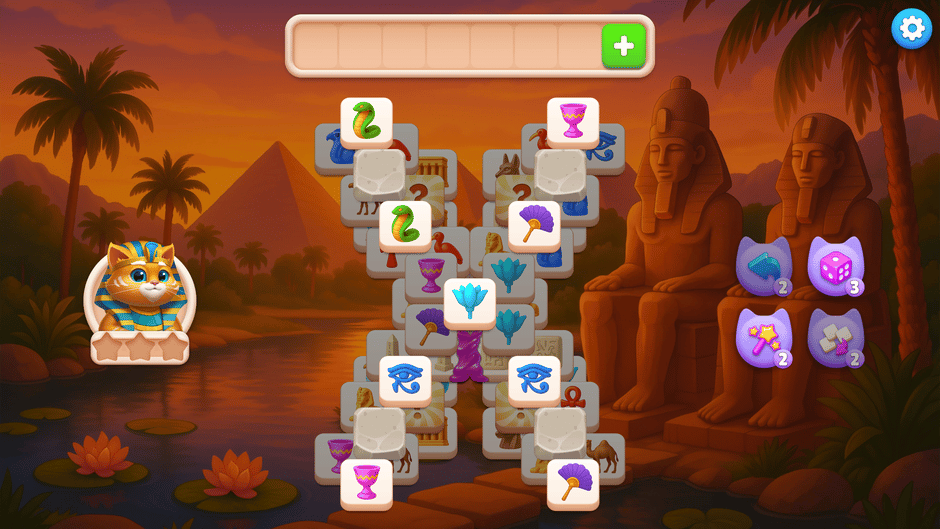 Catjong 4: Secrets of the Purramids Screenshot