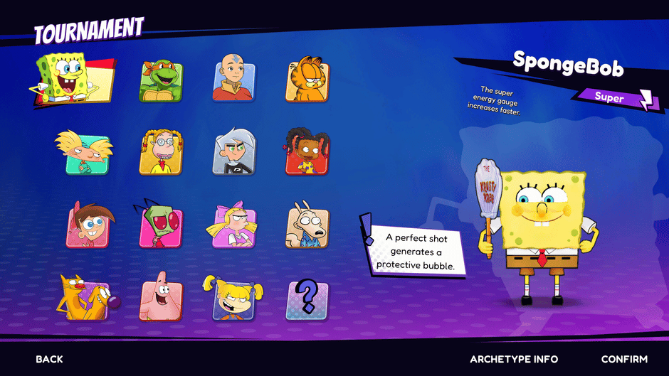 Nickelodeon Extreme Tennis: Next! Screenshot