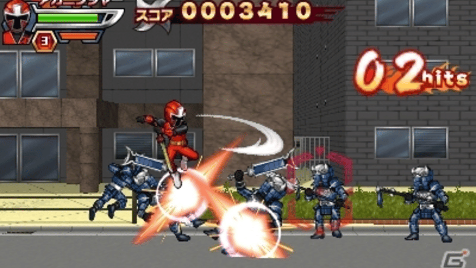 Shuriken Sentai Ninninger: Game de Wasshoi!! Screenshot