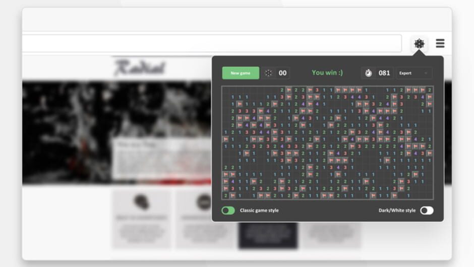 Minesweeper Game screenshot 1