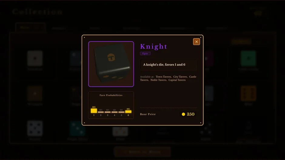 Кадър от Dice Tavern: Farkle Roguelike