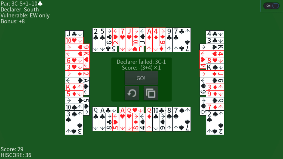 Contract Bridge Solo Screenshot