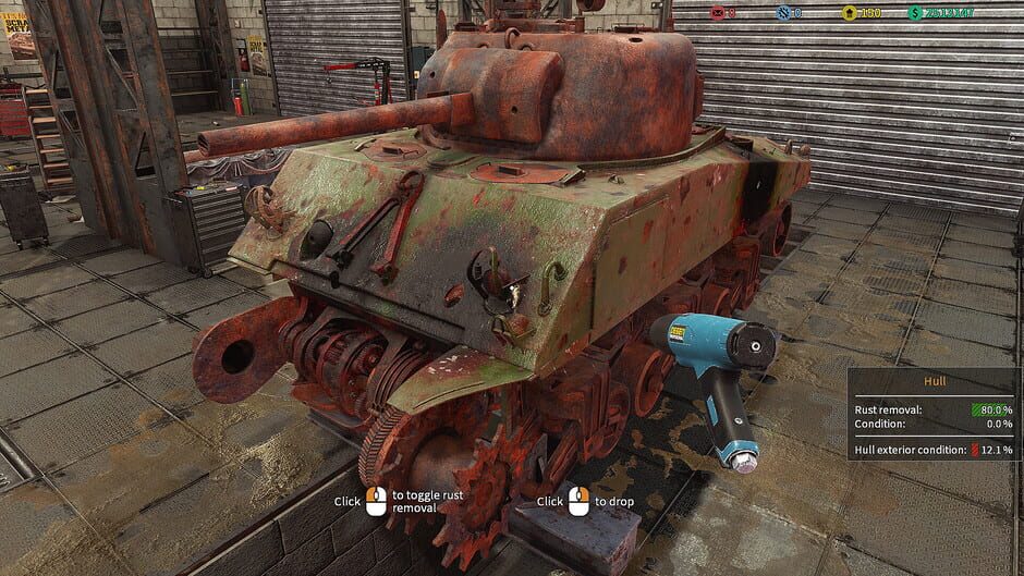Tank Mechanic Simulator: Shermans DLC Screenshot