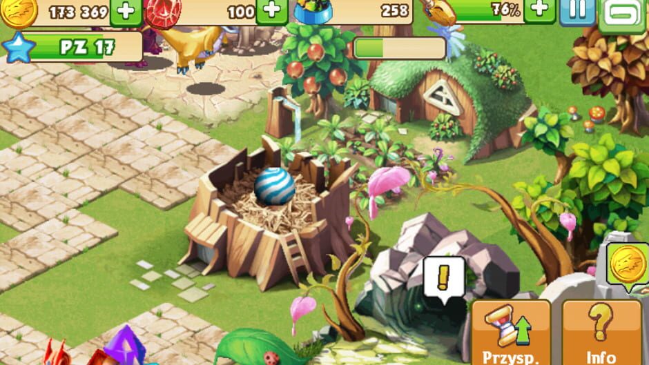 สกรีนช็อตจาก Dragon Mania (รูปที่ 3)