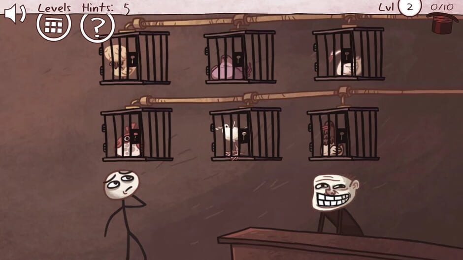 Troll Face Quest Classic screenshot 2