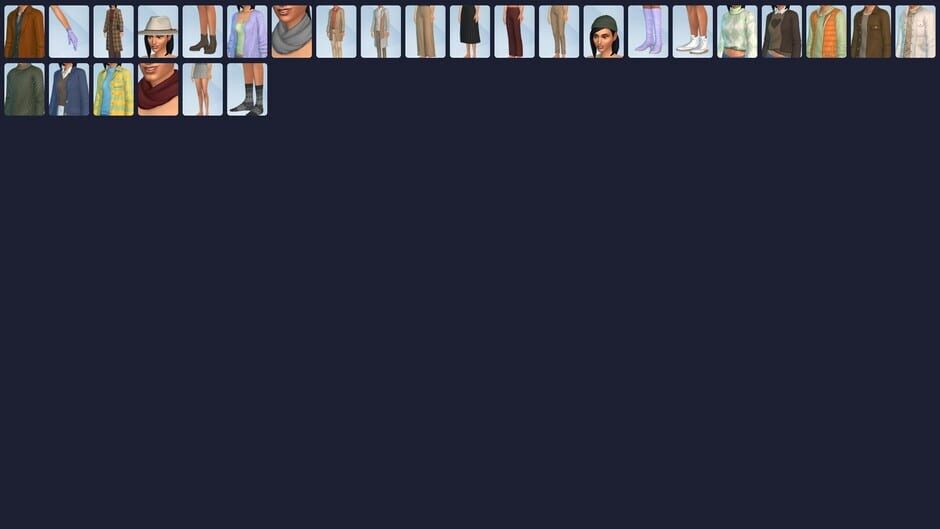 The Sims 4: Autumn Apparel Kit screenshot 3