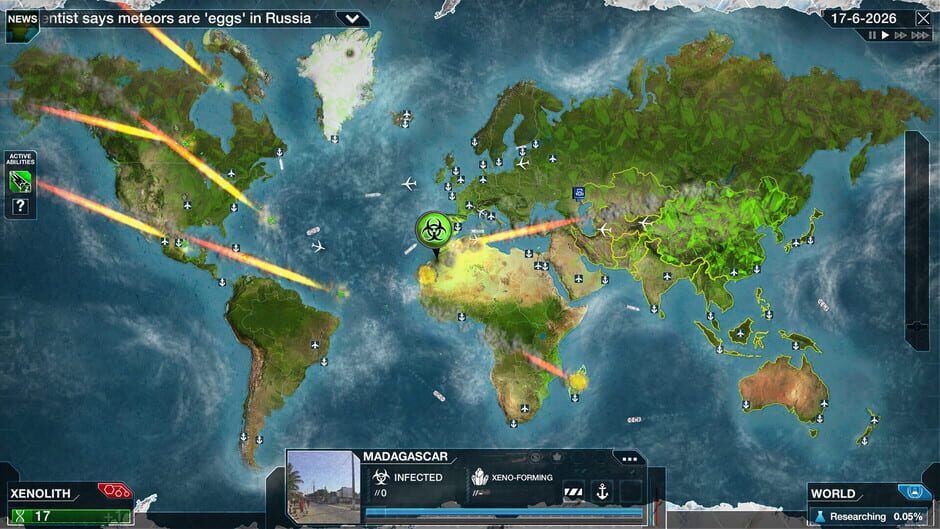 Plague Inc: Aliens & Anti-Vaxxers Screenshot