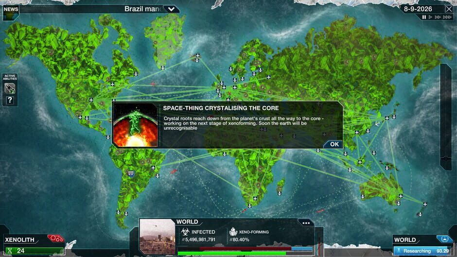 Plague Inc: Aliens & Anti-Vaxxers Screenshot