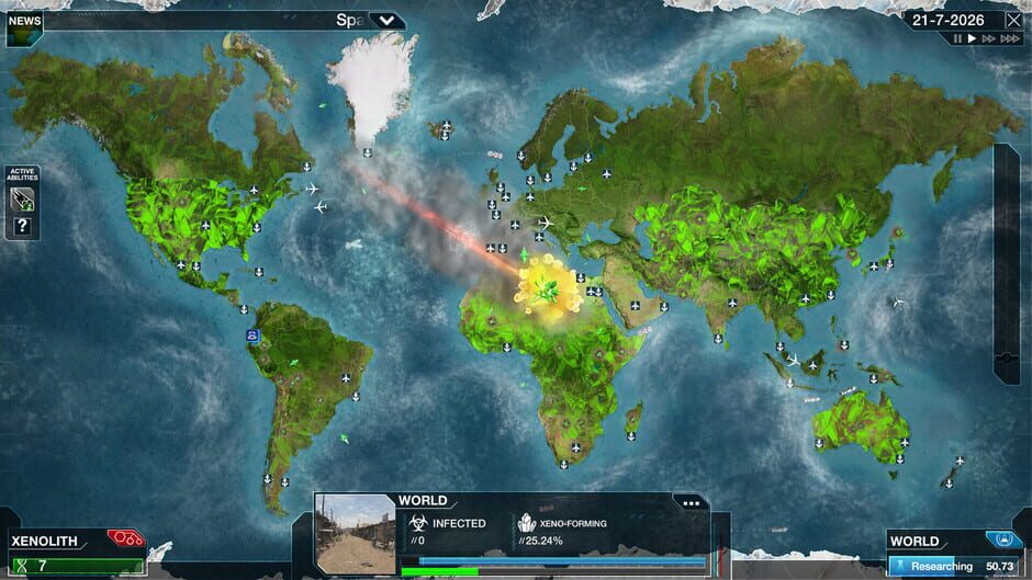 Plague Inc: Aliens & Anti-Vaxxers Screenshot