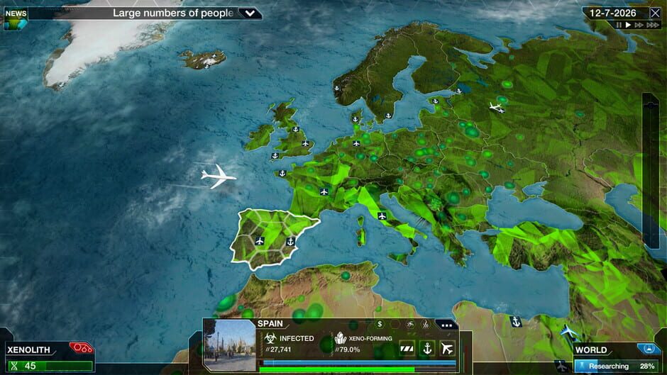 Plague Inc: Aliens & Anti-Vaxxers Screenshot