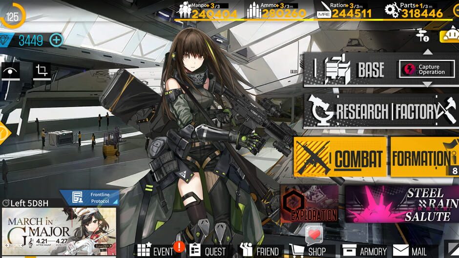 Screenshots Girls' Frontline