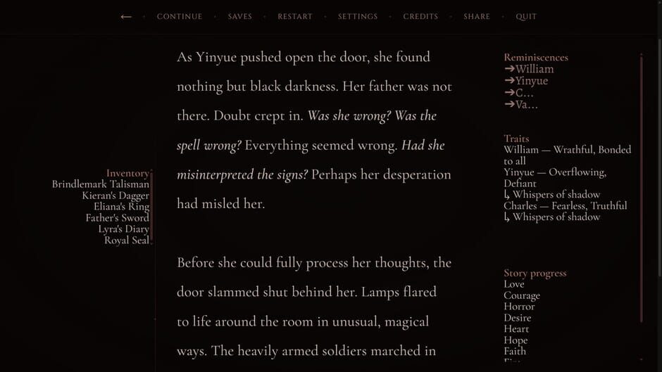 Screenshots Black Equation