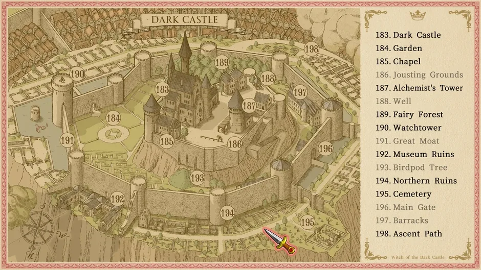 Кадър от Veritas Tales: Witch of the Dark Castle