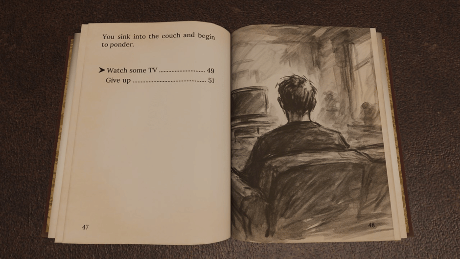 The End Comes Tomorrow: Gamebook Edition Screenshot
