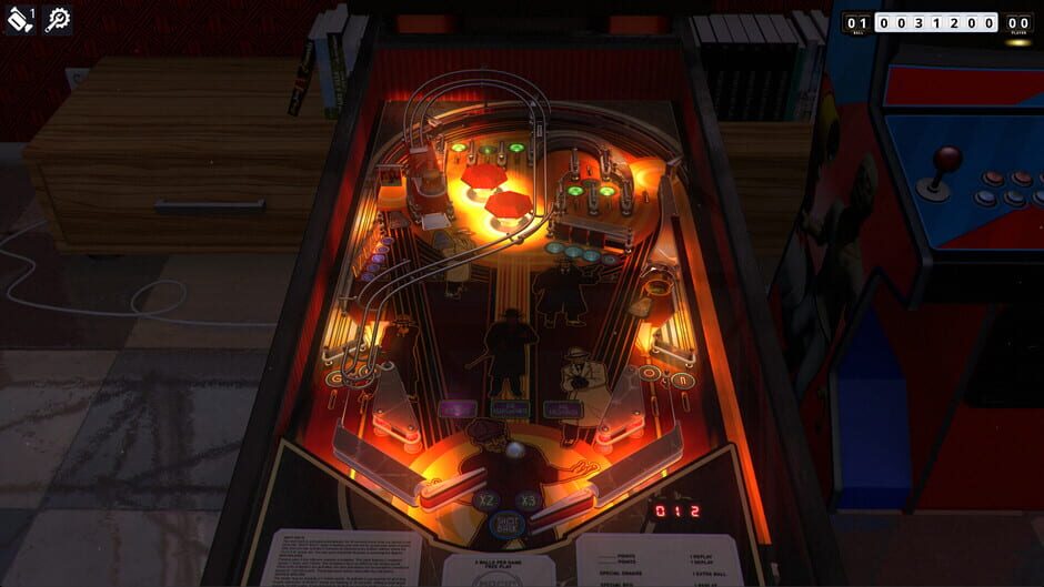 สกรีนช็อตจาก Zaccaria Pinball: Fallen Aces Table Pack (รูปที่ 2)